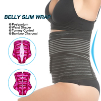 Après la naissance Bambou Abdominal Binder Élastique Ventre Chaîne Postpartum Chaud Respirant Femmes Recovery support Ceinture de Maternité