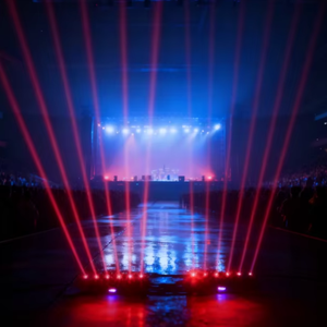 UNOXINE Six Eye RGB DMX512 Moving Head Laser Light avec contrôle activé par le son IP33 Haute CRI 90 pour les clubs et les DJ - Product Image 4