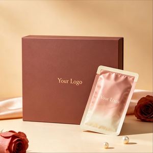 FX Beauty Eco-Friendly Face Mask Retail Packaging Set Four-Color Printing Magnetic Closure Paperboard <b>Box</b> for Facial Care - Product Image 6