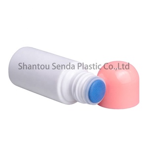 Bottiglia di plastica da 50ml con spugna colorata vuota contenitore per <span class=keywords><strong>medicinali</strong></span> liquidi e stampa Logo personalizzabile - Product Image 3