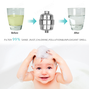 15 giai đoạn tắm lọc có thể thay thế đa giai đoạn Chrome vòi hoa sen đầu lọc <span class=keywords><strong>Cartridge</strong></span> cho lọc nước - Product Image 3