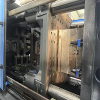 Machine de moulage par injection hydraulique horizontale d'occasion MA250T avec moteur et vis pour les bouteilles en plastique, les paniers à fruits, les râteaux à feuilles