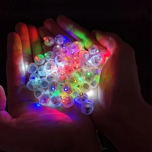 LED Balloon Light Round Mini Balls Led Tiny Led Light Halloween Eggs Paper Lantern Balloon Birthday Wedding Decors SL633