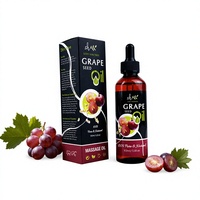 Huile Essentielle de Raisin 100% Pure et Naturelle, Huile Parfumée Bio de Raisin pour Diffuseur, Massage Corporel, Soins du Visage, Soins Capillaires, Huile de Base