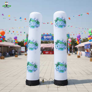 Columnas Inflables Publicitarias para Exteriores con Luces LED, Soporte de Tubos LED, Pilares Inflables Personalizados con Sellado Hermético - Product Image 1