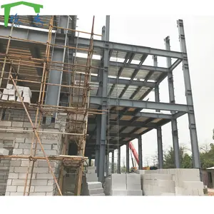 Commercial Durable Factories Prefab Metal Frame Steel Frame Building Items Steel Structure