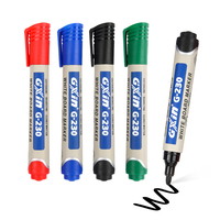 Marqueurs Effaçables à Sec Gxin G-230 avec LOGO Personnalisé, Pointe et Couleurs Variées, Vente en Gros, pour Tableaux Blancs, Longue Distance d'Écriture, Avec Clip, pour l'École