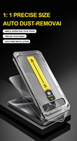 Protection d'écran en verre trempé anti-espionnage à couverture intégrale 9H sans bulles EasyApp pour iPhone 18 FOLD 17 16 14 13 12 11XR