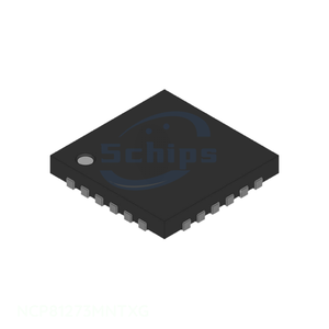 ตัวแทนจำหน่ายอย่างเป็นทางการของ NCP81273 2 PHASE SYNCHRONOUS B Power Management (PMIC) วงจรรวม NCP81273MNTXG - Product Image 1