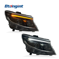 Système d'éclairage automatique de phares à LED pour automobiles Phares avant Composants de véhicules adaptés à la Benz 16-23th V Grade