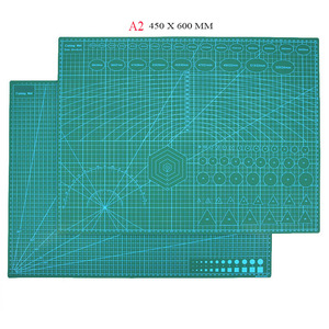 Alfombrilla de Corte A1 <span class=keywords><strong>A2</strong></span> <span class=keywords><strong>A3</strong></span> A4 A5, Doble Cara, 3 Capas, para Manualidades, Costura, Corte de Precisión, Autoadhesiva - Product Image 1
