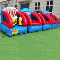Piste de course gonflable durable pour karts et voitures RC Arène pour enfants Événements en plein air Location de fêtes