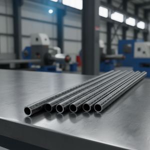 Tubos Redondos de Fieltro de Carbono SHENYU 3K con Tejido Twill de 5mm de Grosor, Ligeros y de Alta Resistencia 200C para Estructuras de Drones y Soportes Industriales - Product Image 1
