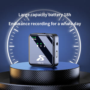 Microphone cravate sans fil SX63 avec boîtier de charge pour iPhone, utilisation sur ordinateur de bureau, réduction du bruit, streaming en direct - Product Image 4