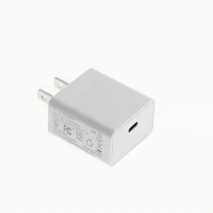 ホワイトUSEUプラグUSB-C充電器5V 1A 2A 3A出力家庭用アプリケーション充電UL CE RoHS認証