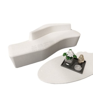 Nuevo Taburete Irregular de Hormigón Prefabricado Magic Stone, Silla Artística Decorativa para Interiores y Exteriores - Product Image 2