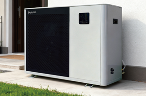 Calentador de Agua con Bomba de Calor de Fuente de Aire de 40KW R410A con Inversor de CC y Control por Aplicación Wifi, con Panel de Control Digital para Piscina - Product Image 4