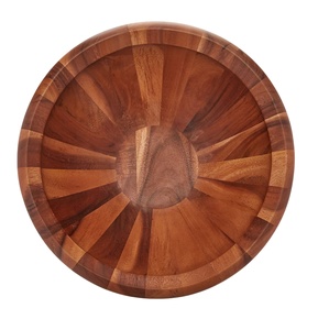 Cuencos de madera de Acacia de alta calidad, cuencos de ahorro de madera de alta compra con adición limitada para Hotel y restaurante, venta al por mayor - Product Image 5