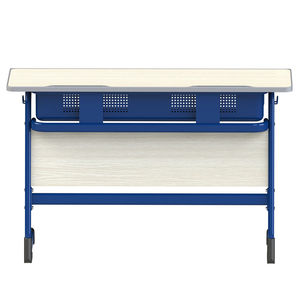 초등학교 가구 2인용 나무 교실 책상과 의자 세트 학생용 - Product Image 2