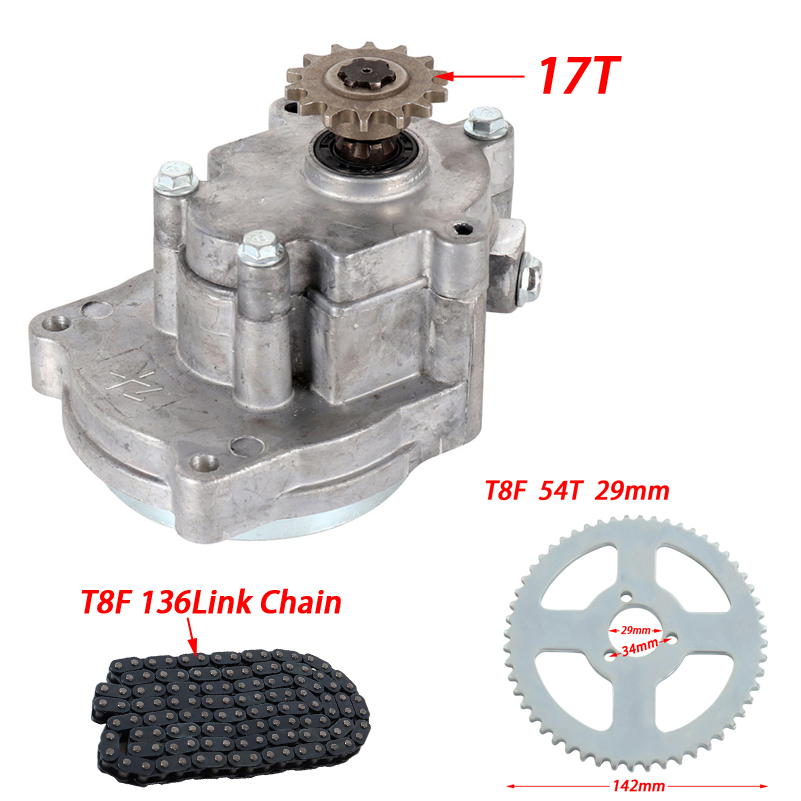 Коробка передач корпуса ремня Сцепления Мотоцикла, 2-тактный мини-квадроцикл, карманный велосипед, 17T, 43CC, 49cc