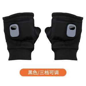 <b>Usb</b> Rechargeable Heated <b>Gloves</b> 55C Constant Temperature Warm Hands For Adults Solid Color Lycra Microfiber - Product Image 3