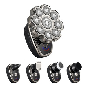 Jinding-Rasoir électrique rechargeable à plusieurs têtes pour hommes chauves, nouveau style 2025 - Product Image 5