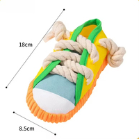 Jouets sonores pour animaux de compagnie, simulation de dessin animé, très demandés, pour le nettoyage des dents des chiens, en tissu, pour l'intérieur et l'extérieur