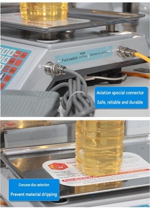 Machine de remplissage de liquides à grand débit pour l'huile d'olive, les parfums et les huiles comestibles avec système de contrôle de pesage - Product Image 5