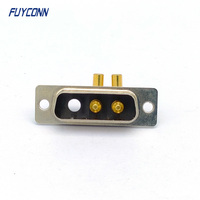 Connecteur D-SUB 3W3 DB90 à angle droit mâle haute intensité 3 broches