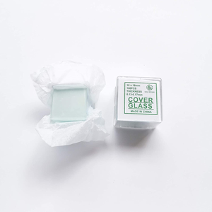 Couverture de verre pour <span class=keywords><strong>microscope</strong></span> borosilicate, 1 pièce, 18x18, 22*22, 24*24, 32, 24*40, 24x50, couvre-objets en verre - Product Image 5