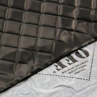 Rideau insonorisant flexible pour la maison avec feutre acoustique pour l'isolation acoustique et l'absorption