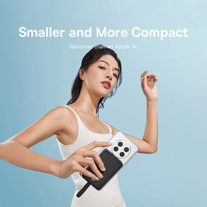 Cargador Portátil Magnético Baseus de 30W y 10000mAh con <span class=keywords><strong>Carga</strong></span> PD y Cable Integrado para iPhone 17 - Product Image 4