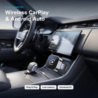 Adaptor Wireless CarPlay Android Auto Tanpa Kabel, Mudah Dipasang, Pakai Sekali Pakai di Setiap Perjalanan, Dongle Mobil USB untuk iPhone dan Android