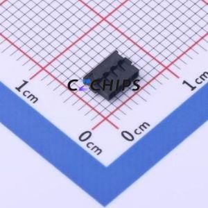 P1201-04-BK Housing (Wire-to-Board / Wire-to-Wire) P=1.2mm Connector 1x4P 1.2mm 1 4 - Product Image 1