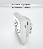 Thermostat intelligent Wifi Tuya pour la maison, chauffage et refroidissement par le sol, régulateur de température ambiante, économie d'énergie, thermostat mural