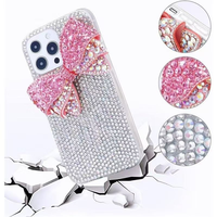 Étui de luxe scintillant en cristal et diamant fait main pour iPhone 18 17 16 15 14 13 Pro Max – Série Cover Girl