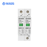Dispositif de protection contre les surtensions AC NPBY1-C SPD 40kA 385V Type 2 1P 20kA Montage sur rail DIN IEC 61643-11