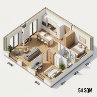 Maison préfabriquée en acier léger, étanche, écologique, de forme personnalisée, pour les besoins de vie en extérieur, maison à ossature LGS
