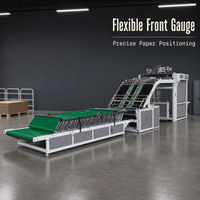 Machine de plastification automatique du papier, plastifieuse à ondulations pour emballages en carton ondulé