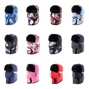 H0082 impermeabile cappello invernale spesso copricapo da <span class=keywords><strong>neve</strong></span> caldo con auricolare nuovo stile personaggio <span class=keywords><strong>maschera</strong></span> da sci e da pesca - Product Image 2