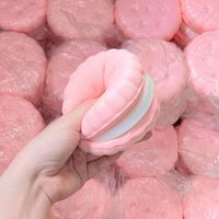 Jouet Squishy Mignon en Forme de Biscuits Sandwich, à Rebond Lent, Mousse Multi-couches, Adhésif, à Presser à la Main, Anti-stress