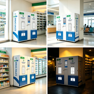 Máquinas Expendedoras de Medicamentos para Farmacias, Pantalla Táctil de 21.5 Pulgadas, Gabinete Inteligente Comercial para Medicamentos, Quiosco de Autoservicio para la Comunidad - Product Image 6