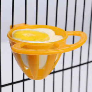 Cestino Mangiatoia Ecologica in Plastica per Uccelli e Pappagalli, Supporto da Appendere per Frutta, Verdura e Uova, Ciotola Nido per Canarini e Piccioni, Alimentazione per Uccelli Domestici - Product Image 3