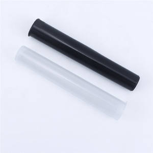 Tubo de Almacenamiento de Plástico con Tapa Pop de 115 mm para Papel de Cigarrillos Kingsize, Conos Preformados, Tubo de Plástico Transparente a Prueba de Olores - Product Image 2