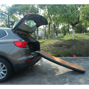 Rampe de <span class=keywords><strong>voiture</strong></span> pour chien gonflable portable DWF matériel extérieur fournitures pour animaux de compagnie facile à franchir pour voitures et SUV - Product Image 6