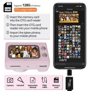 <span class=keywords><strong>Mini</strong></span> Cámara HD <span class=keywords><strong>Q15</strong></span> de 5-12MP con Pantalla, Tarjeta TF, Filtros de Video, Grabadora de Fotos y Vídeos de Bolsillo, Portátil para el Campus - Product Image 4