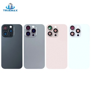 อะไหล่สำหรับ iPhone 16 Pro Max, อะไหล่แบตเตอรี่ฝาหลังกระจกพร้อมกรอบเลนส์กล้องชิ้นส่วนกันน้ำ - Product Image 2