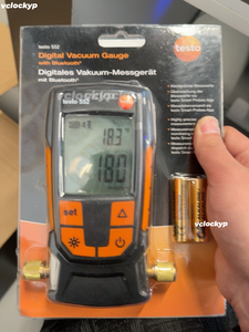 Manómetro de Vacío Digital Testo 552 de Alemania, Medidor de Presión de Vacío - Product Image 2