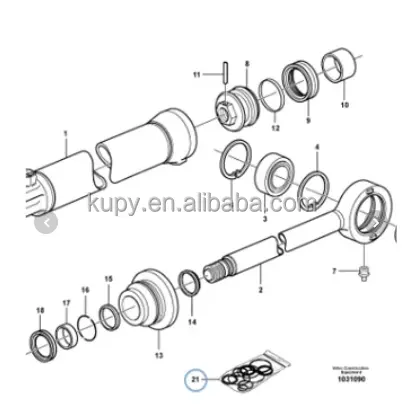 21549016 21479276 17418267 11056114 11118432 11701842 15073261 15167172 11052293 Adapter Spann rolle für VOLVO A35G TEILE