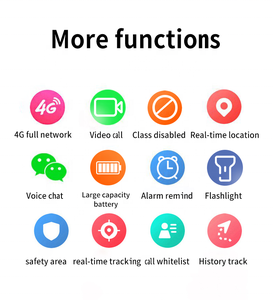 Vui Trẻ Em Điện Thoại Thông Minh 2G 4G Mạng Khe Cắm Sim Gọi Điện Thoại Định Vị GPS Định Vị Hệ Thống Hệ Thống Điều Khiển Ứng Dụng Hệ Thống Hệ Thống - Product Image 6